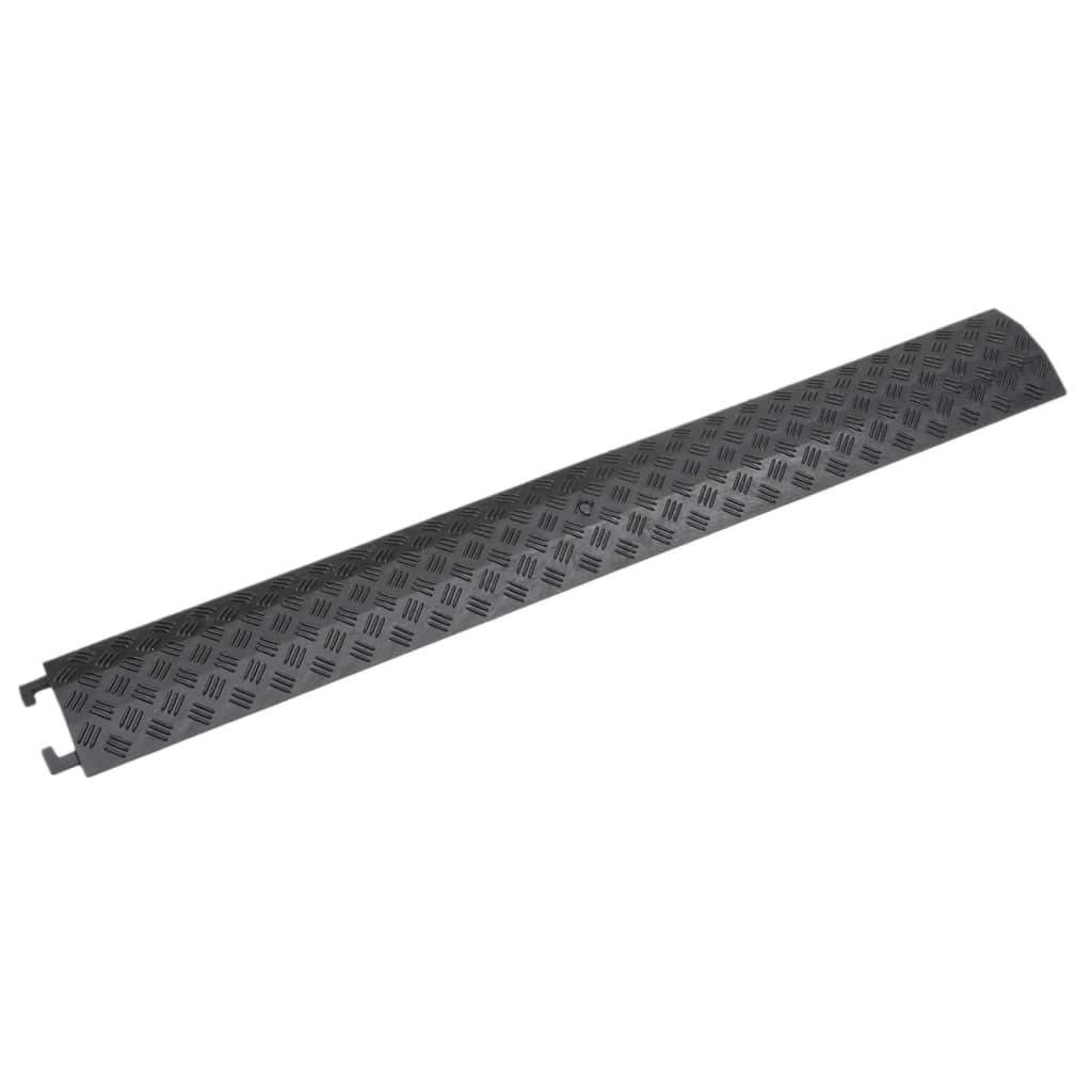 Rampe za zaštitu kabela 2 kom 98,5 cm crne