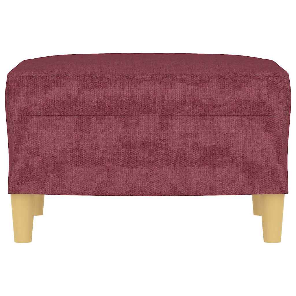 Tabure crvena boja vina 60 x 50 x 41 cm od tkanine