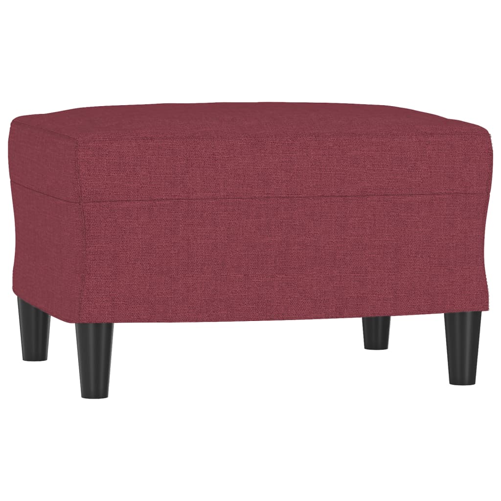 Tabure crvena boja vina 60 x 50 x 41 cm od tkanine
