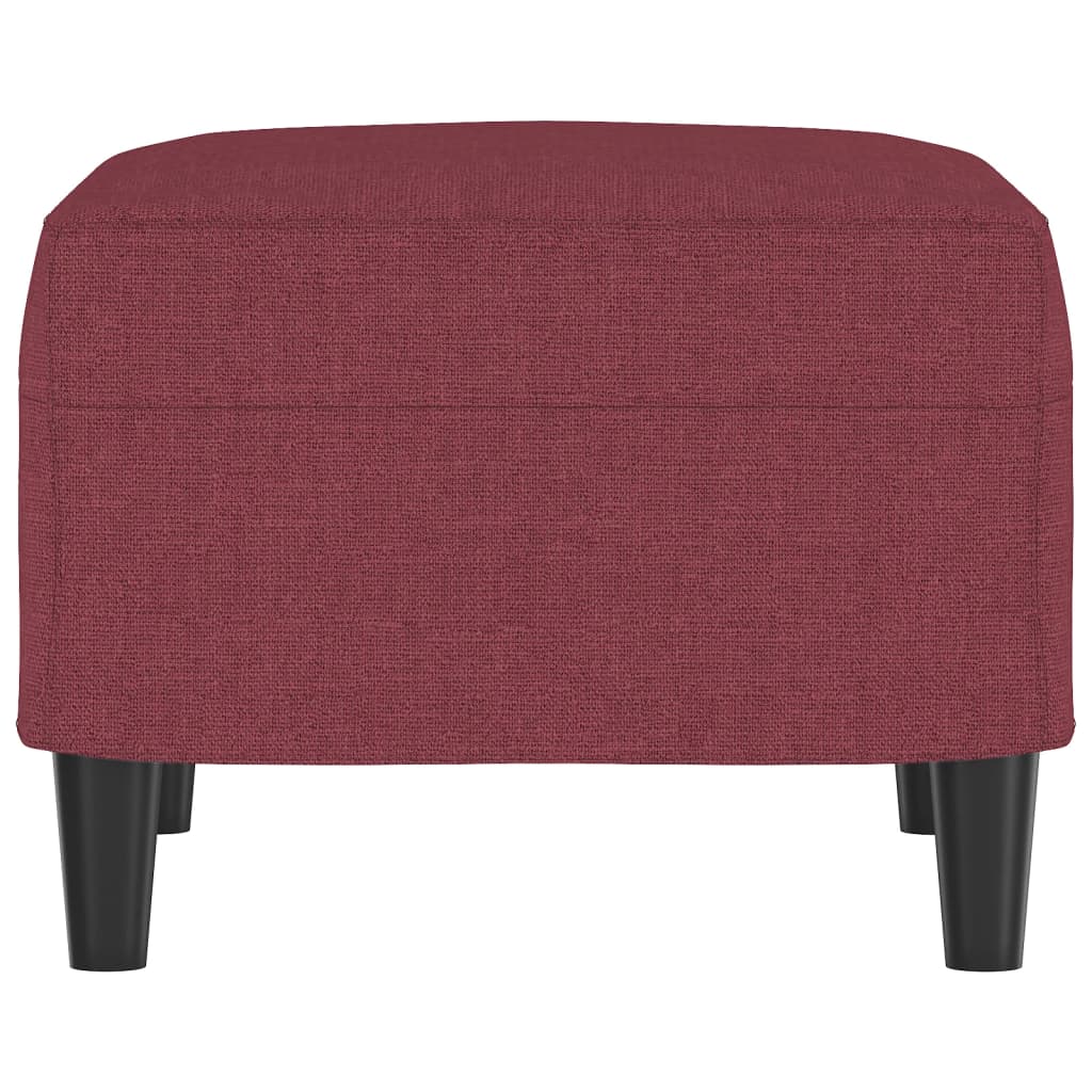 Tabure crvena boja vina 60 x 50 x 41 cm od tkanine