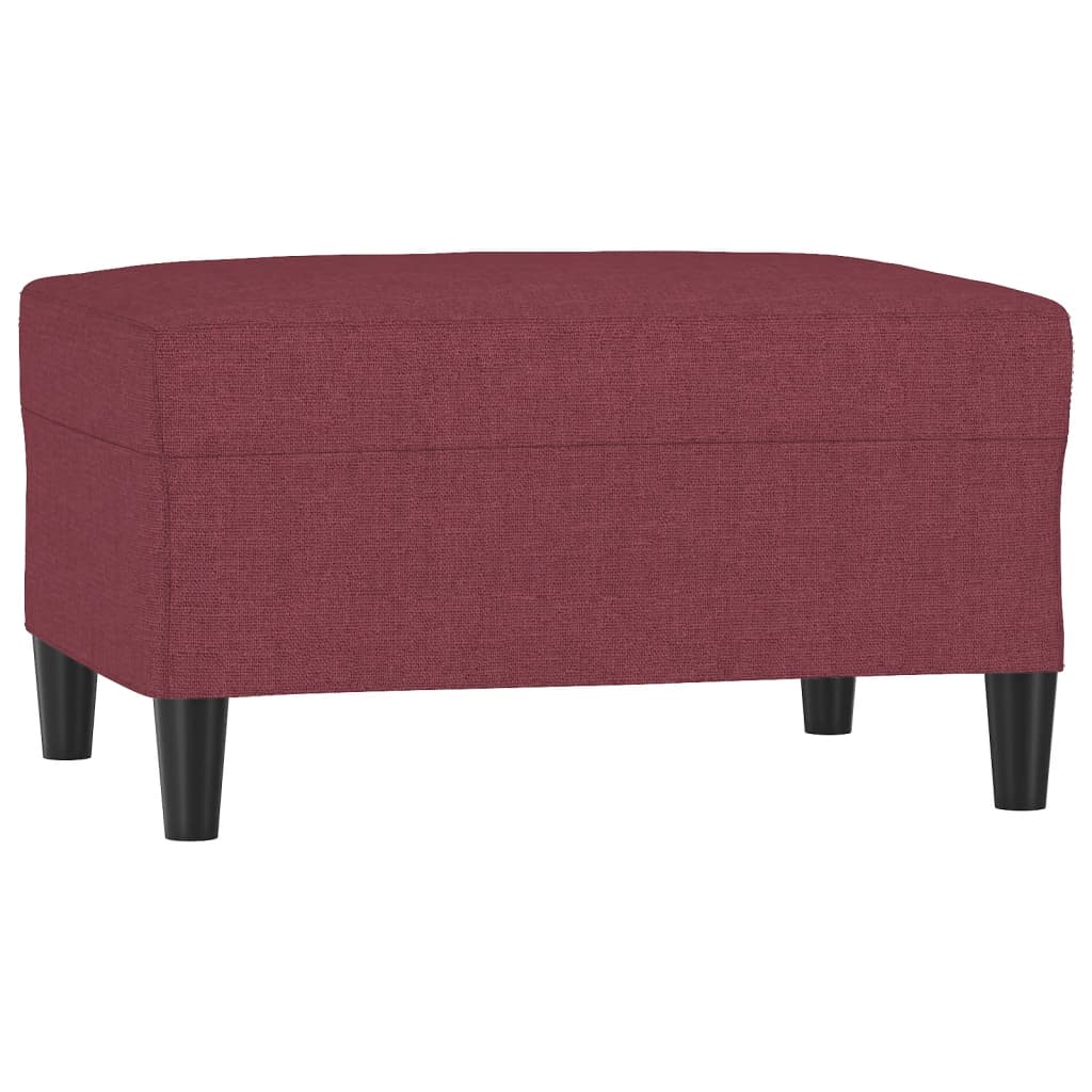 Tabure crvena boja vina 70 x 55 x 41 cm od tkanine