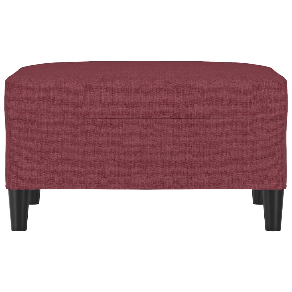 Tabure crvena boja vina 70 x 55 x 41 cm od tkanine
