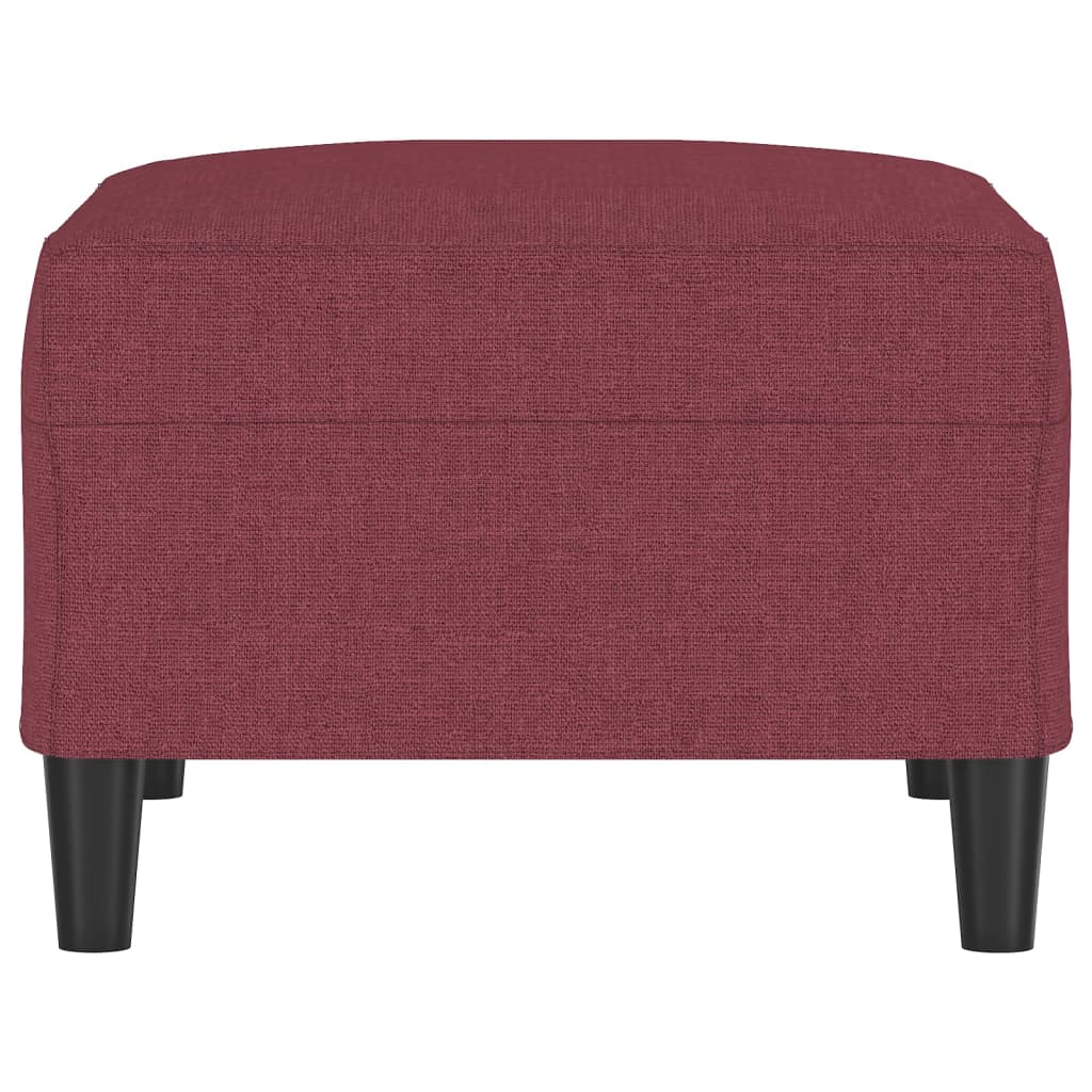 Tabure crvena boja vina 70 x 55 x 41 cm od tkanine