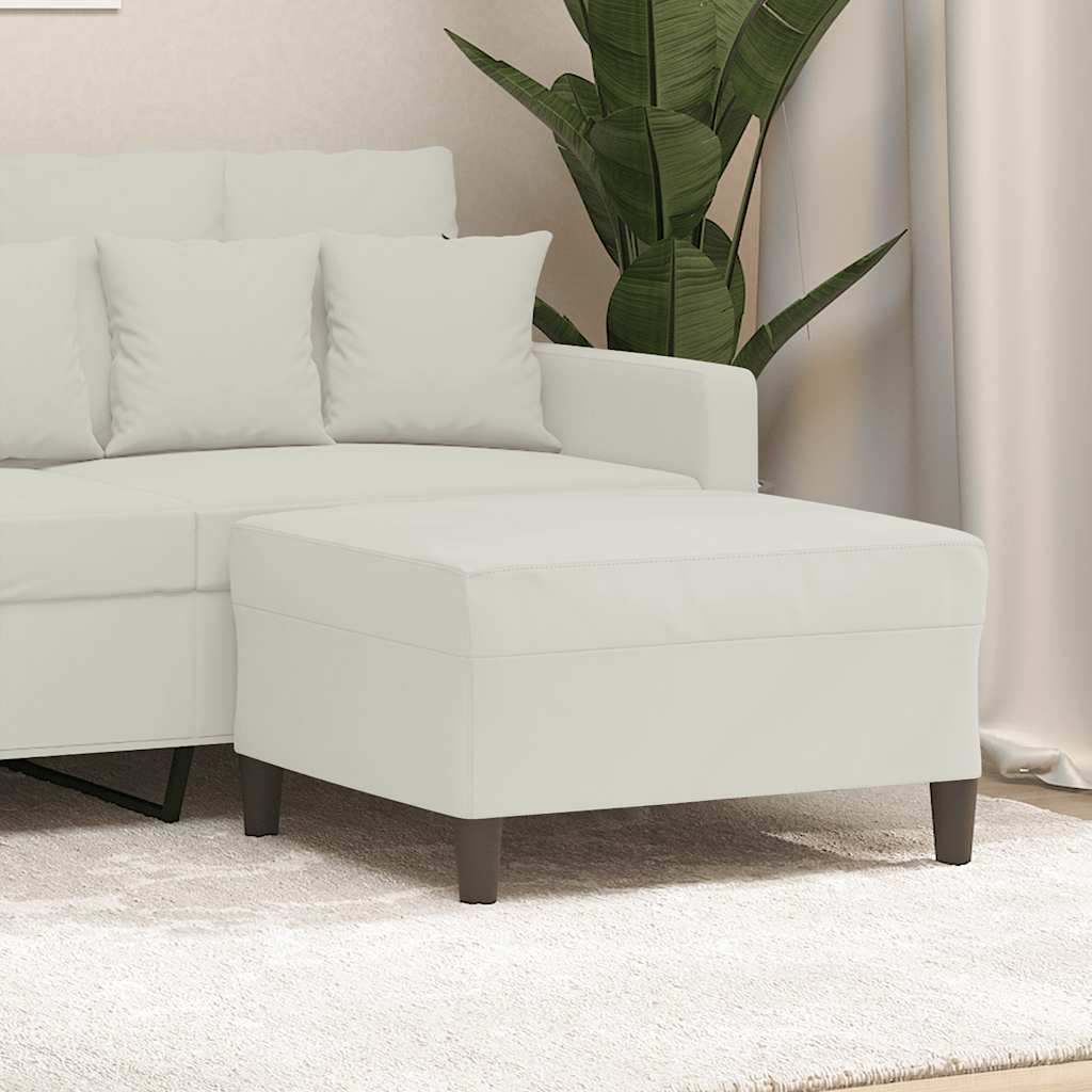 Tabure Krem 70 x 55 x 41 cm baršunasti