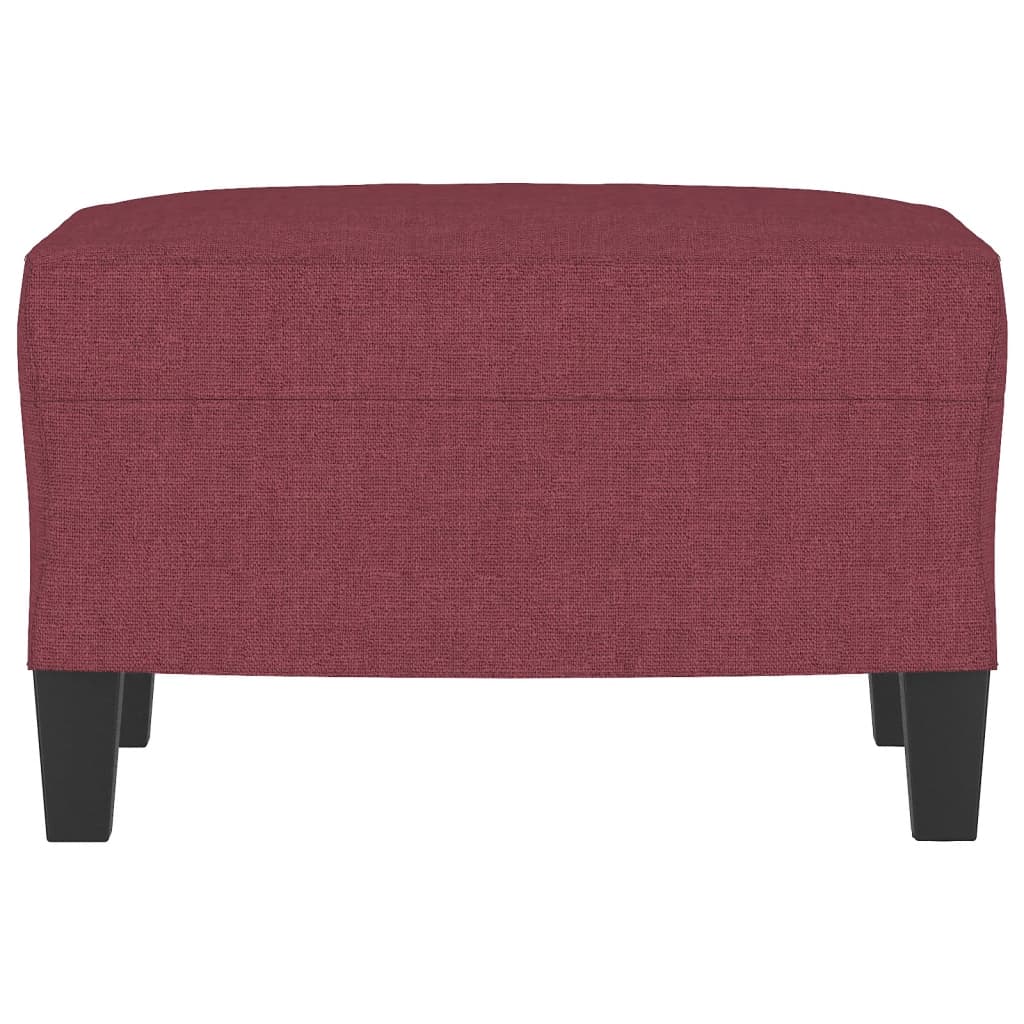 Tabure crvena boja vina 60 x 50 x 41 cm od tkanine