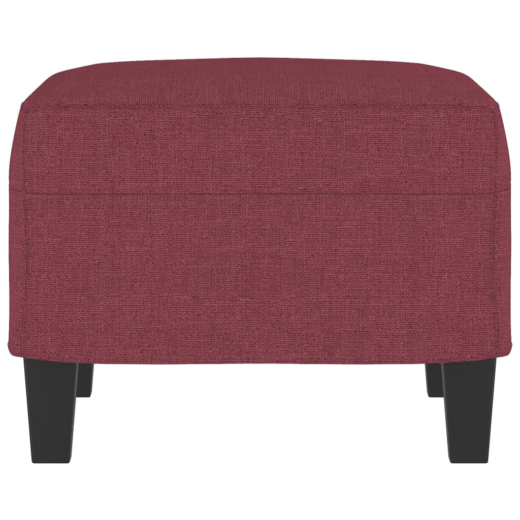 Tabure crvena boja vina 60 x 50 x 41 cm od tkanine
