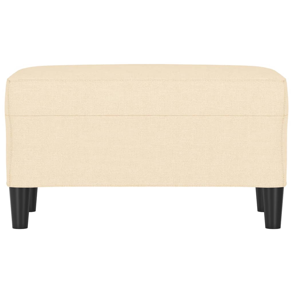 Klupa krem 70 x 35 x 41 cm od tkanine