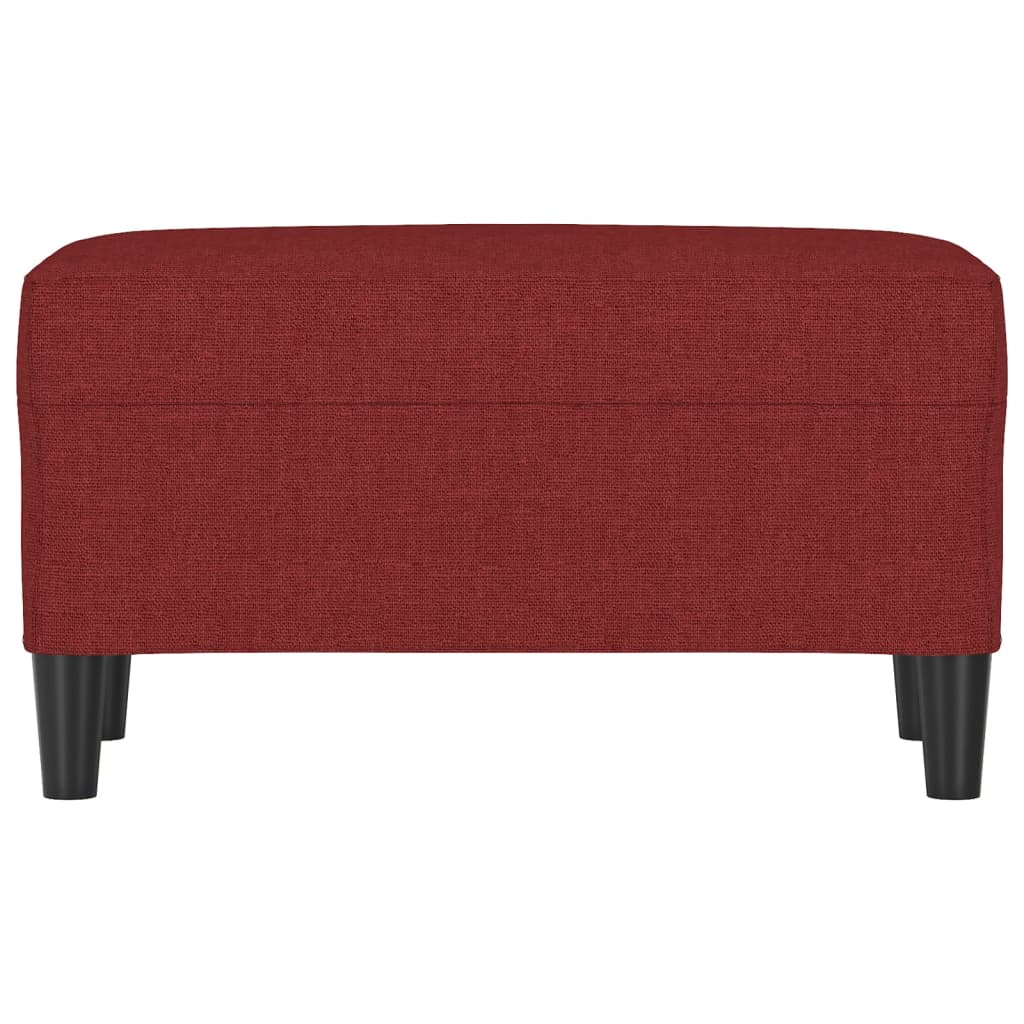 Klupa Crvena boja vina 70 x 35 x 41 cm od tkanine