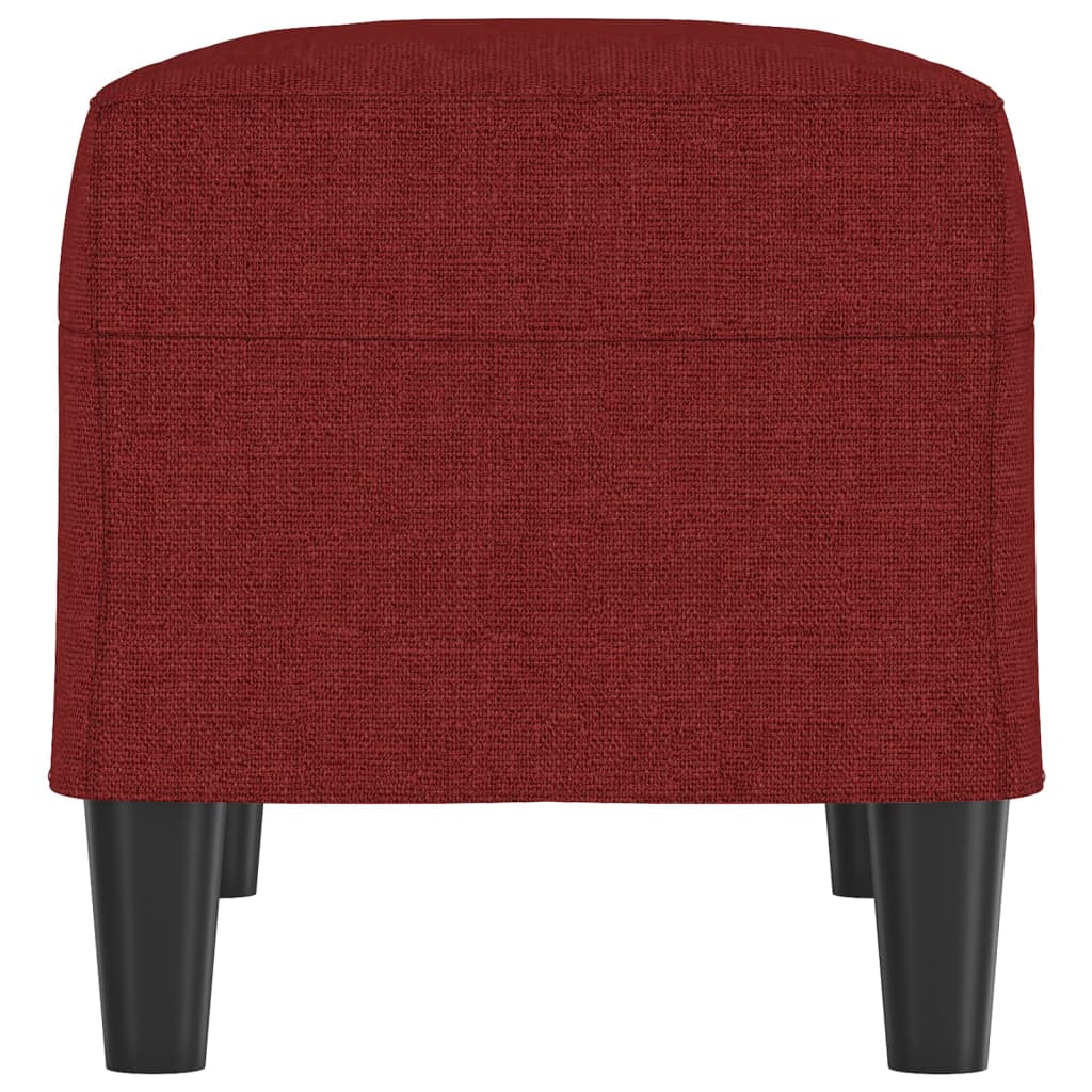 Klupa Crvena boja vina 70 x 35 x 41 cm od tkanine