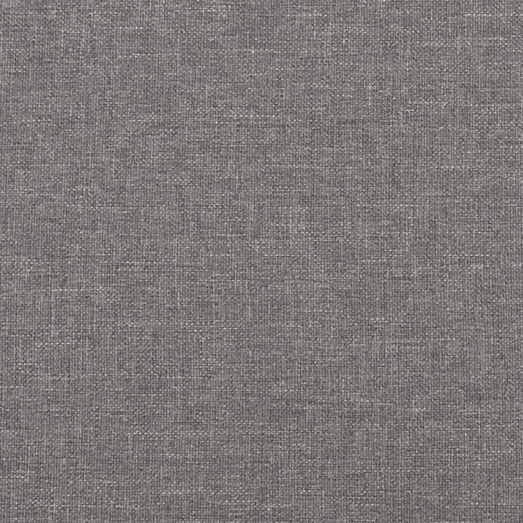 Klupa svjetlosiva 100 x 35 x 41 cm od tkanine