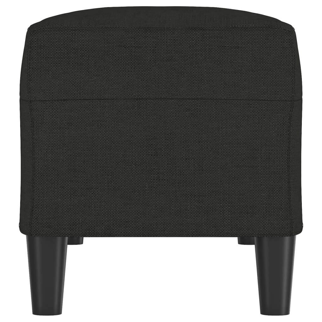 Klupa crna 100x35x41 cm od tkanine