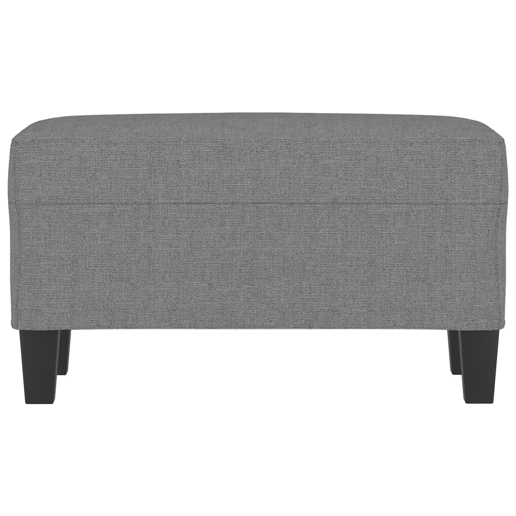 Klupa tamnosiva 70 x 35 x 41 cm od tkanine