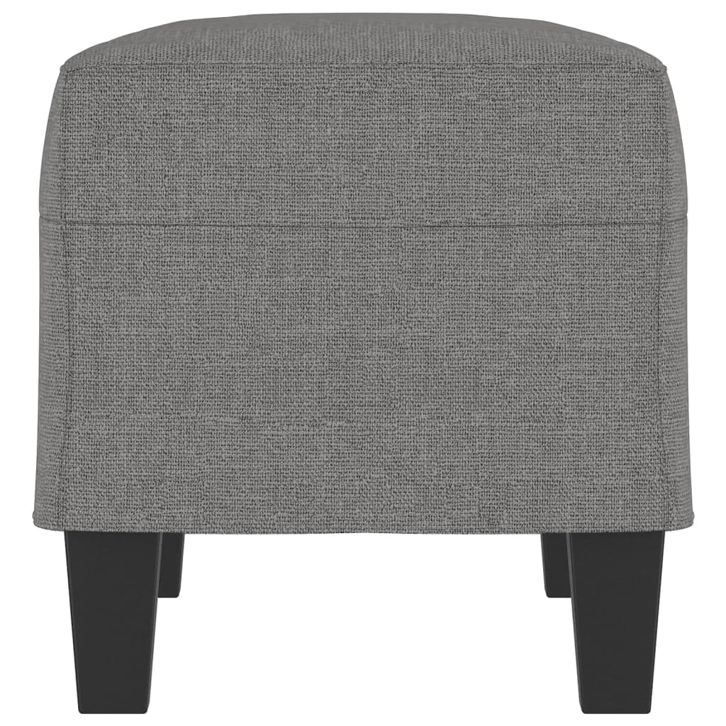 Klupa tamnosiva 70 x 35 x 41 cm od tkanine