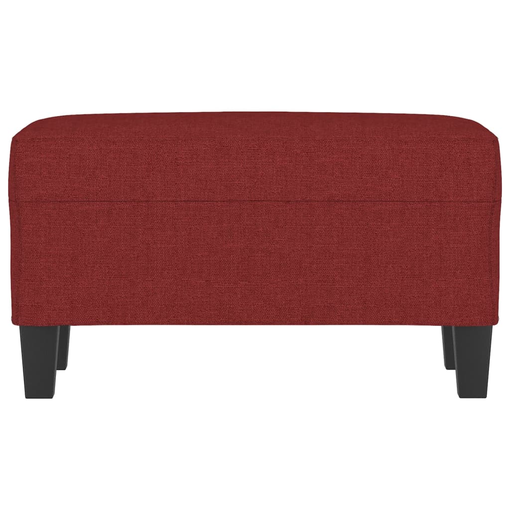 Klupa Crvena boja vina 70 x 35 x 41 cm od tkanine