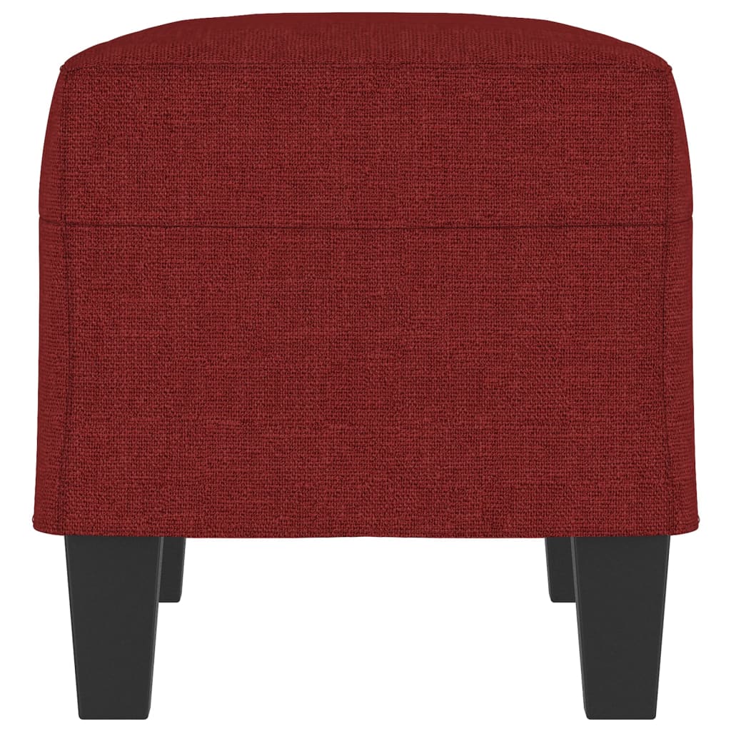 Klupa Crvena boja vina 70 x 35 x 41 cm od tkanine