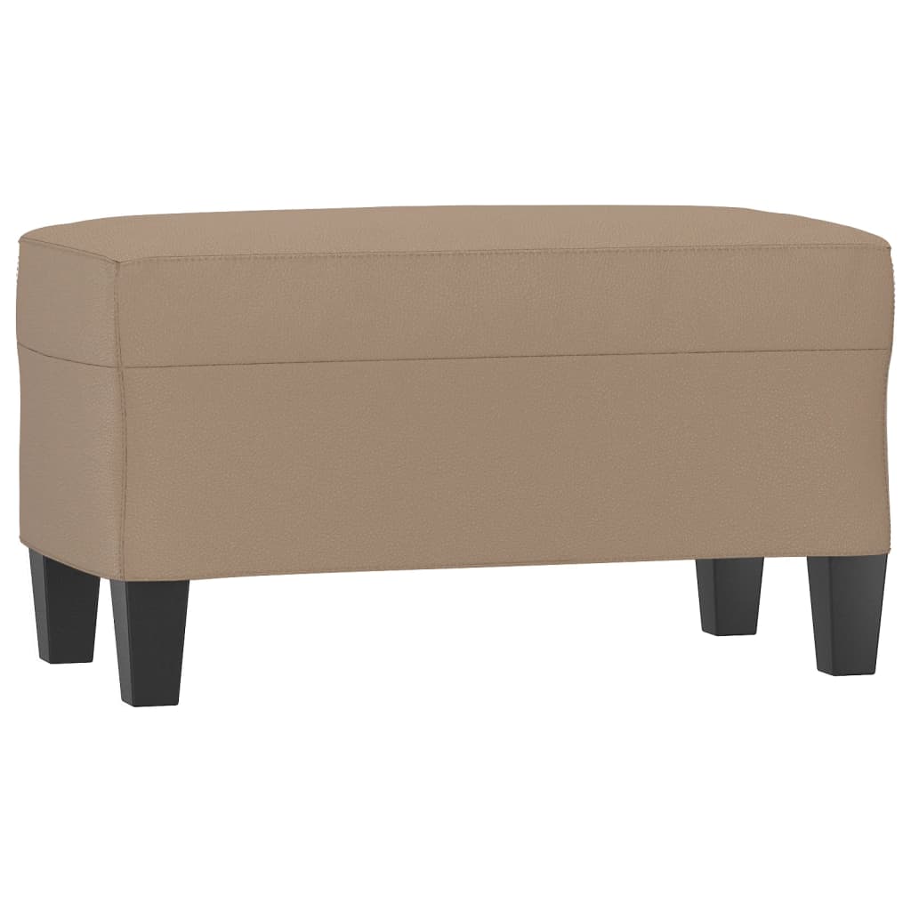 Klupa boja cappuccina 70 x 35 x 41 cm od umjetne kože