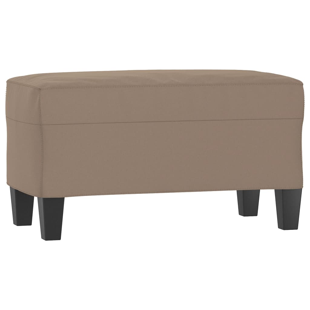 Klupa smeđesiva 70 x 35 x 41 cm od mikrovlakana