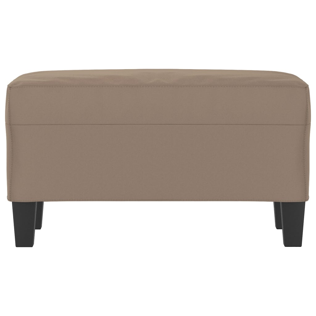 Klupa smeđesiva 70 x 35 x 41 cm od mikrovlakana