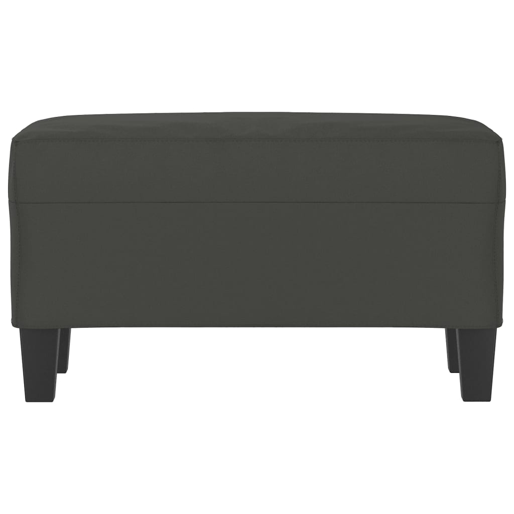 Klupa tamnosiva 70 x 35 x 41 cm od mikrovlakana
