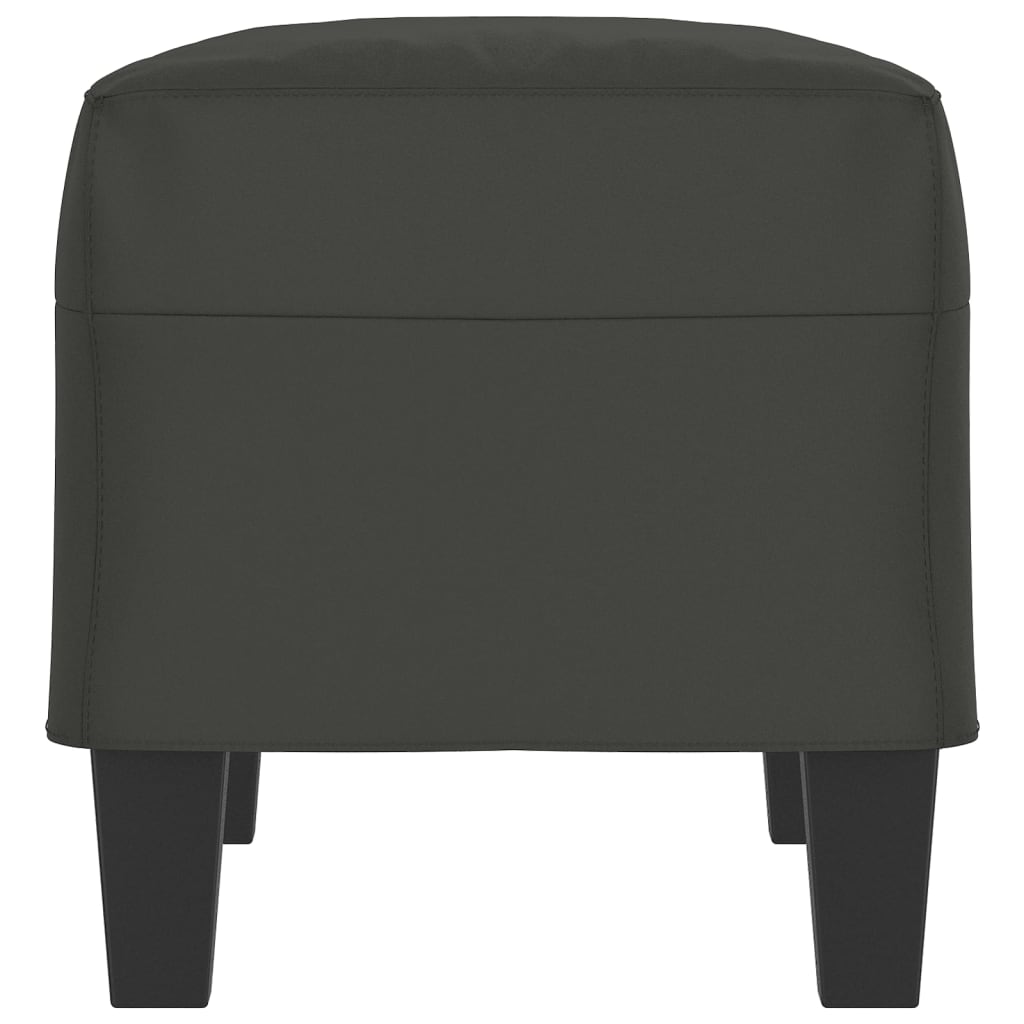 Klupa tamnosiva 70 x 35 x 41 cm od mikrovlakana