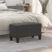 Klupa tamnosiva 70 x 35 x 41 cm od mikrovlakana