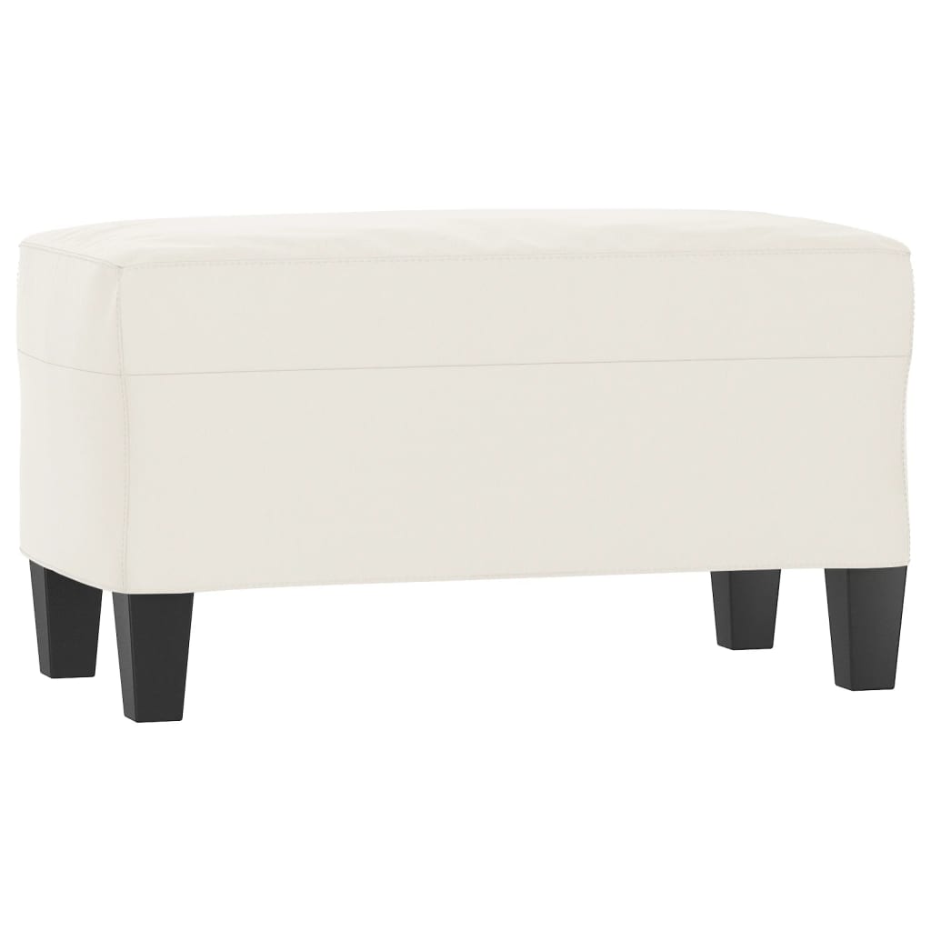 Klupa bež 70 x 35 x 41 cm od mikrovlakana