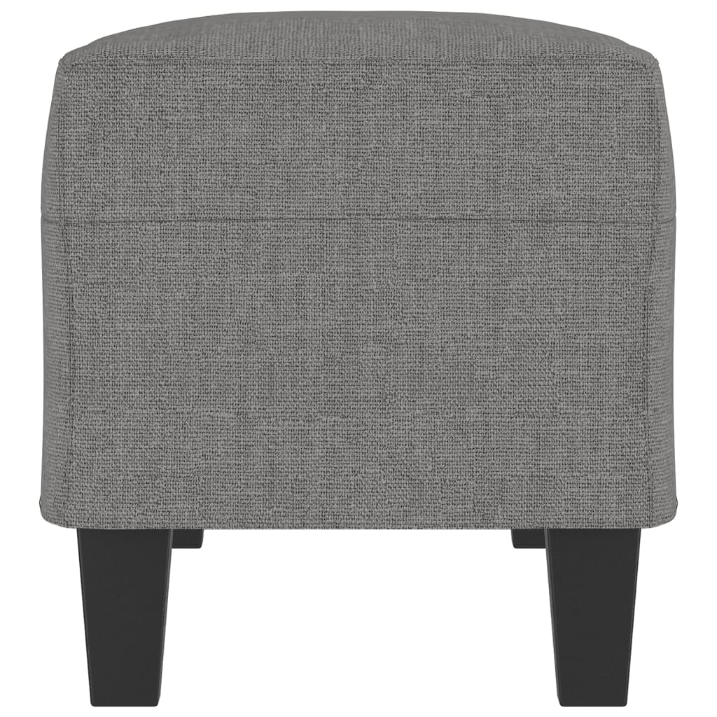 Klupa tamnosiva 100 x 35 x 41 cm od tkanine