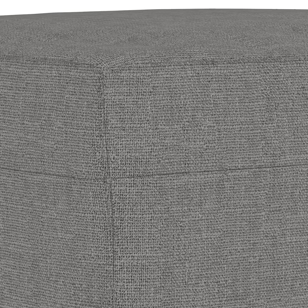 Klupa tamnosiva 100 x 35 x 41 cm od tkanine