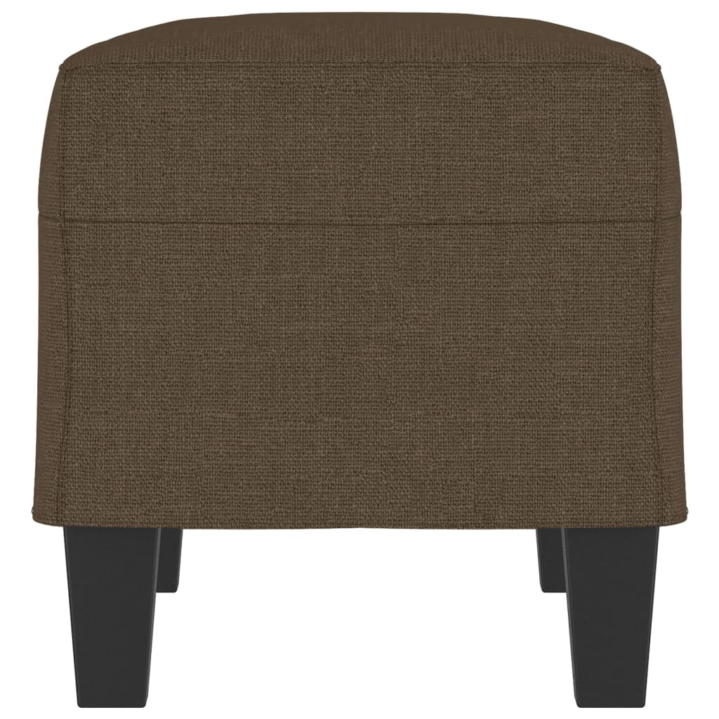 Klupa smeđa 100x30x30 cm od tkanine