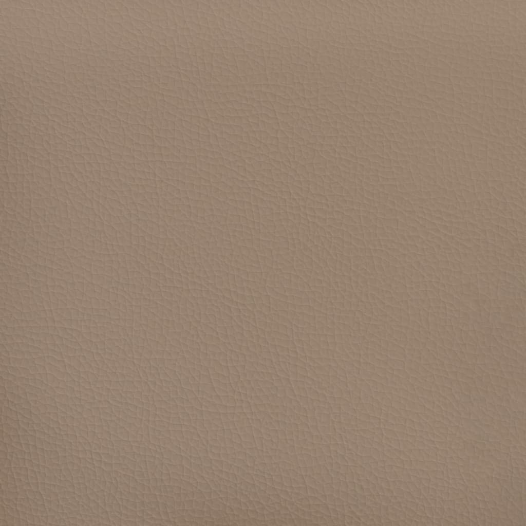 Ukrasni jastuci 2 kom boja cappuccina 40x40 cm od umjetne kože