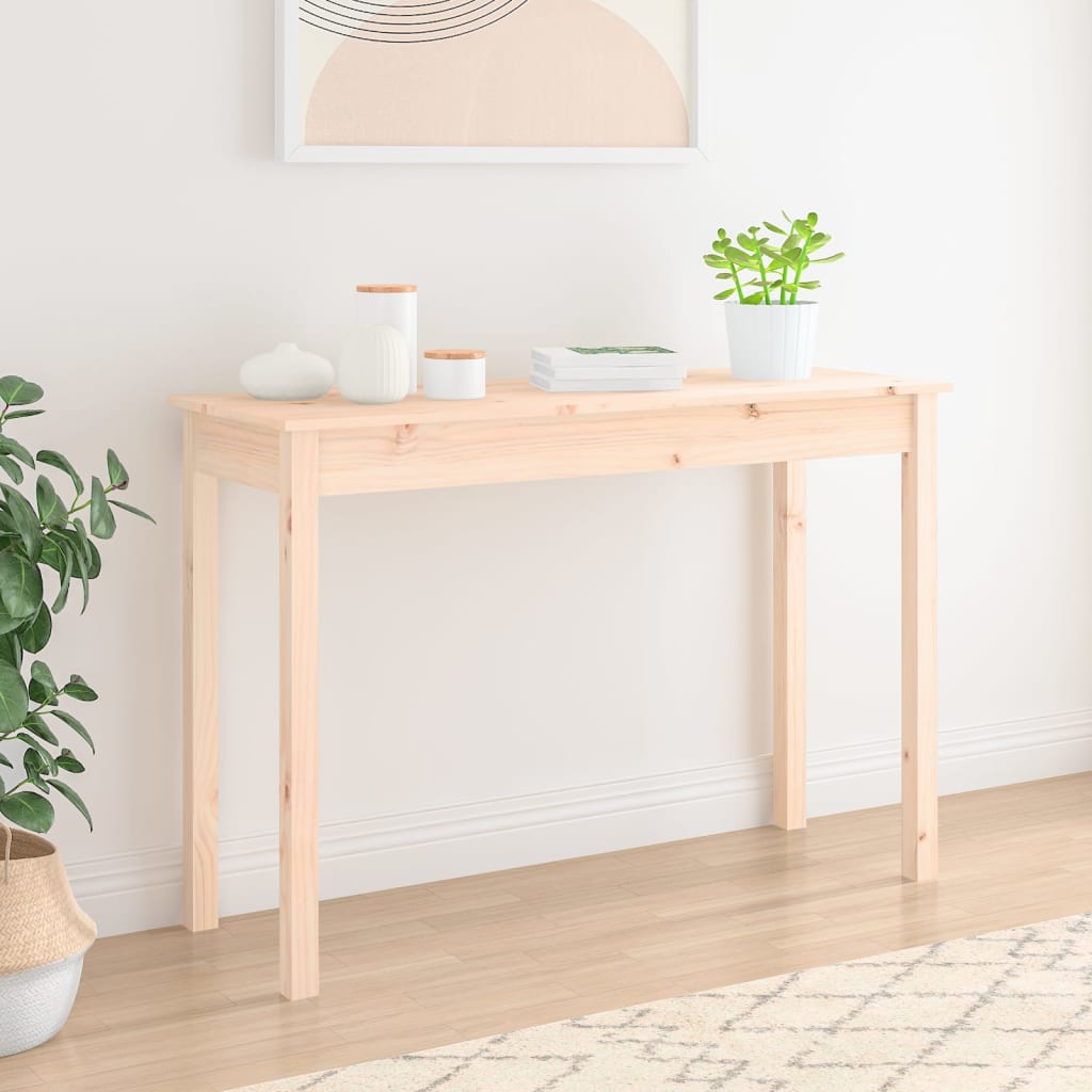 Konzolni stol 110 x 40 x 75 cm od masivne borovine