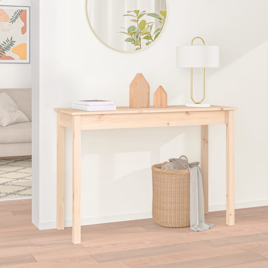 Konzolni stol 110 x 40 x 75 cm od masivne borovine