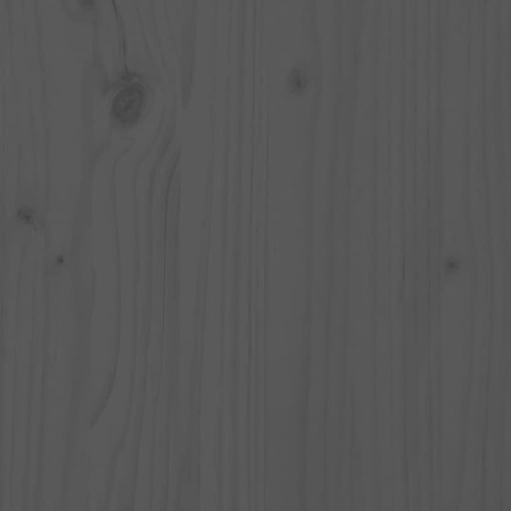 Komoda siva 100 x 35 x 74 cm od masivne borovine