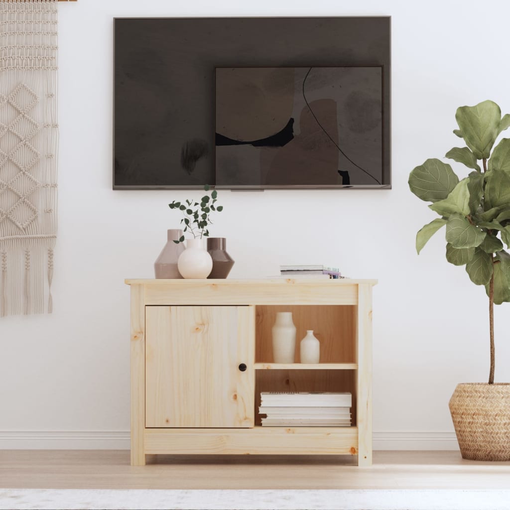 TV ormarić 70 x 36,5 x 52 cm od masivne borovine