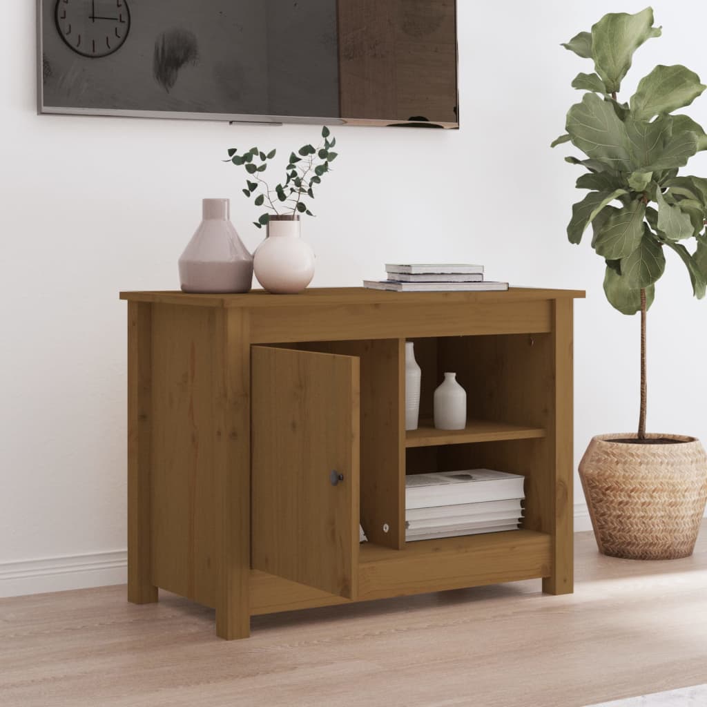 TV ormarić 70 x 36,5 x 52 cm od masivne borovine