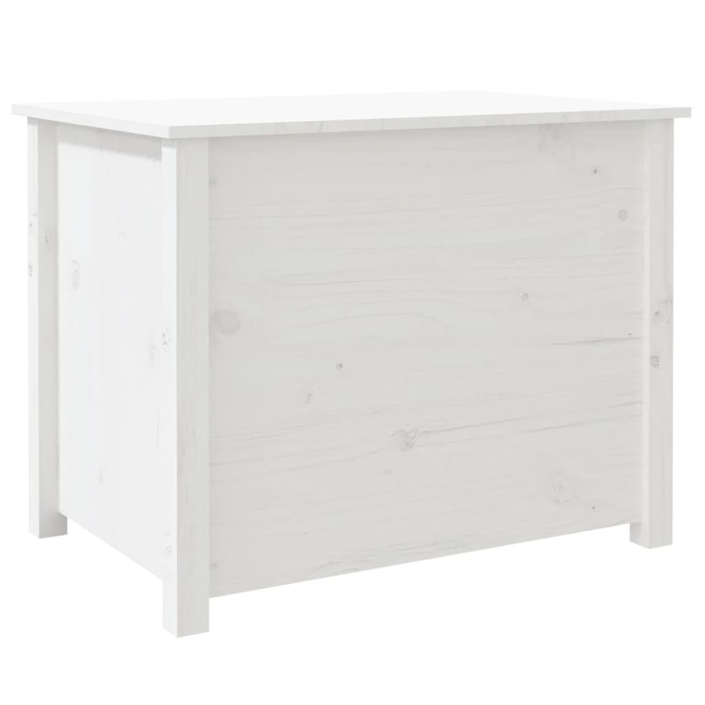 Stolić za kavu bijeli 71 x 49 x 55 cm od masivne borovine