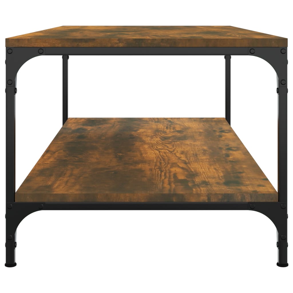 Stolić za kavu boja hrasta 100 x 50 x 40 cm konstruirano drvo