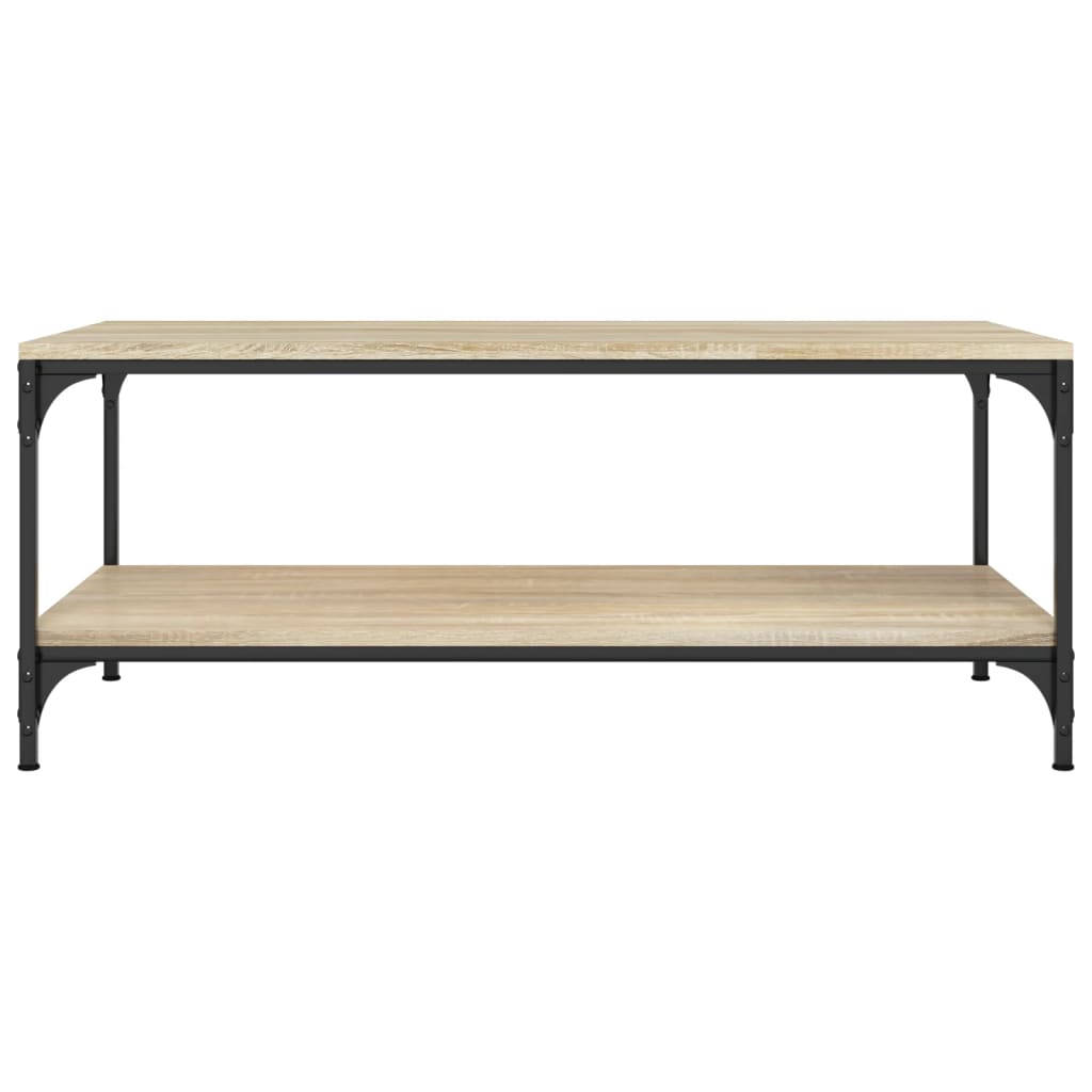 Stolić za kavu boja hrasta sonome 80x50x40 cm konstruirano drvo