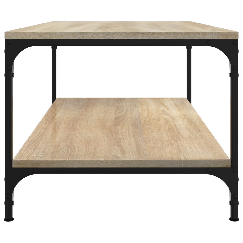 Stolić za kavu boja hrasta sonome 80x50x40 cm konstruirano drvo