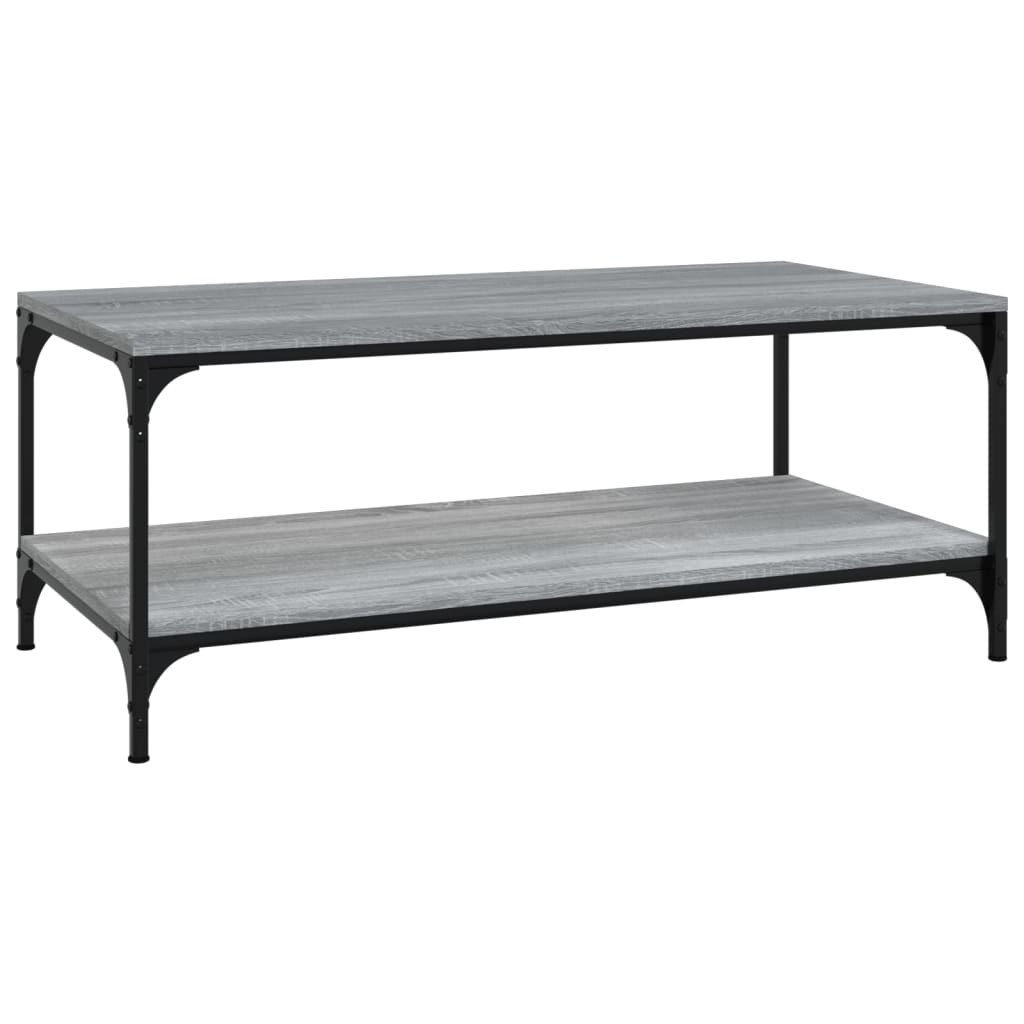 Stolić za kavu boja hrasta 80 x 50 x 40 cm konstruirano drvo