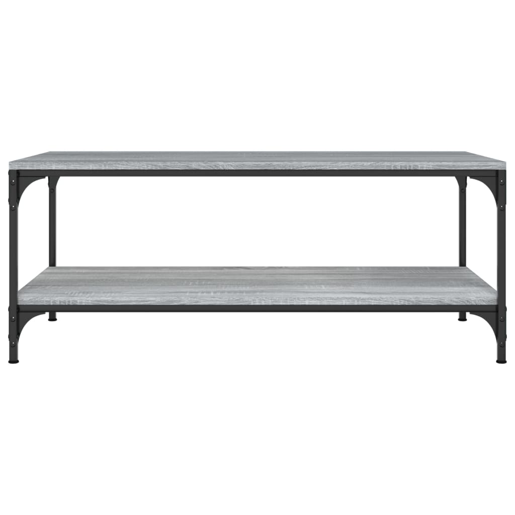 Stolić za kavu boja hrasta 80 x 50 x 40 cm konstruirano drvo