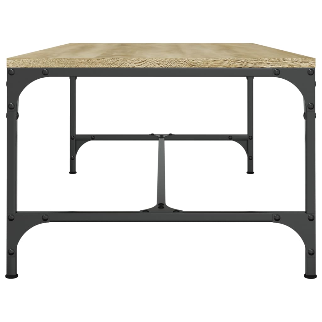 Stolić za kavu boja hrasta 100 x 50 x 35 cm konstruirano drvo