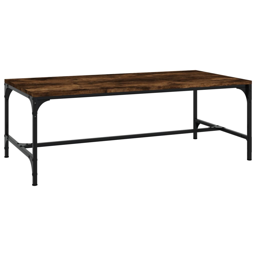 Stolić za kavu boja hrasta 100 x 50 x 35 cm konstruirano drvo