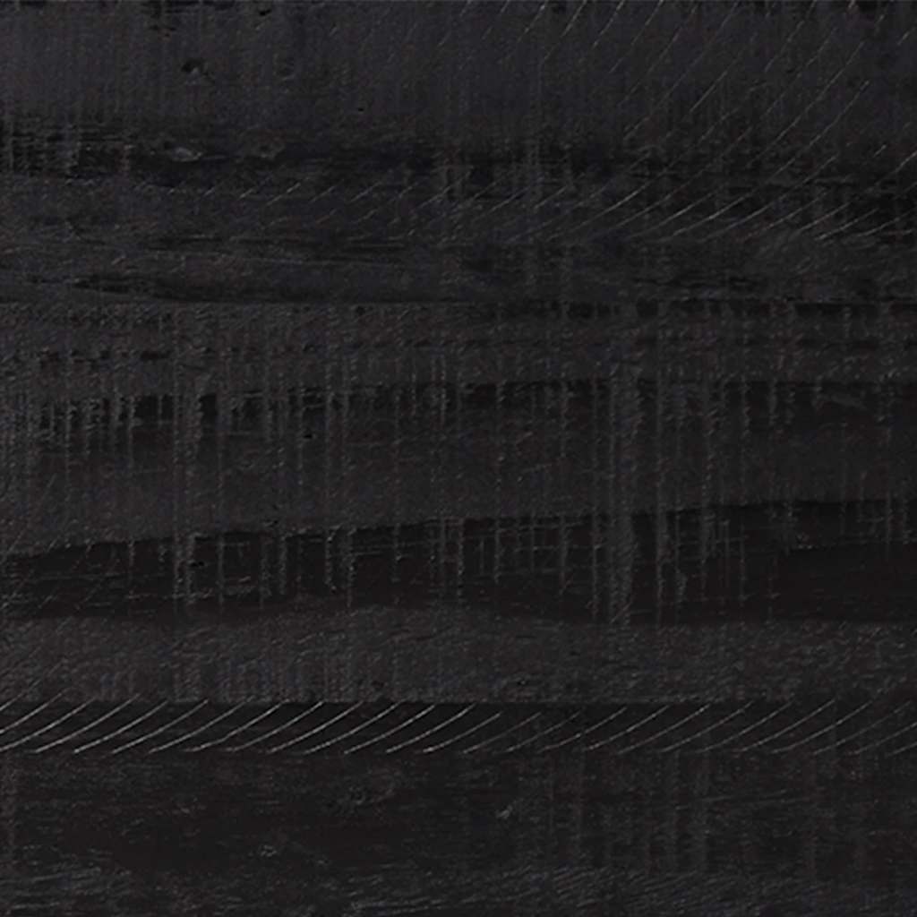 Noćni ormarić crni 36 x 30 x 45 cm od masivne borovine