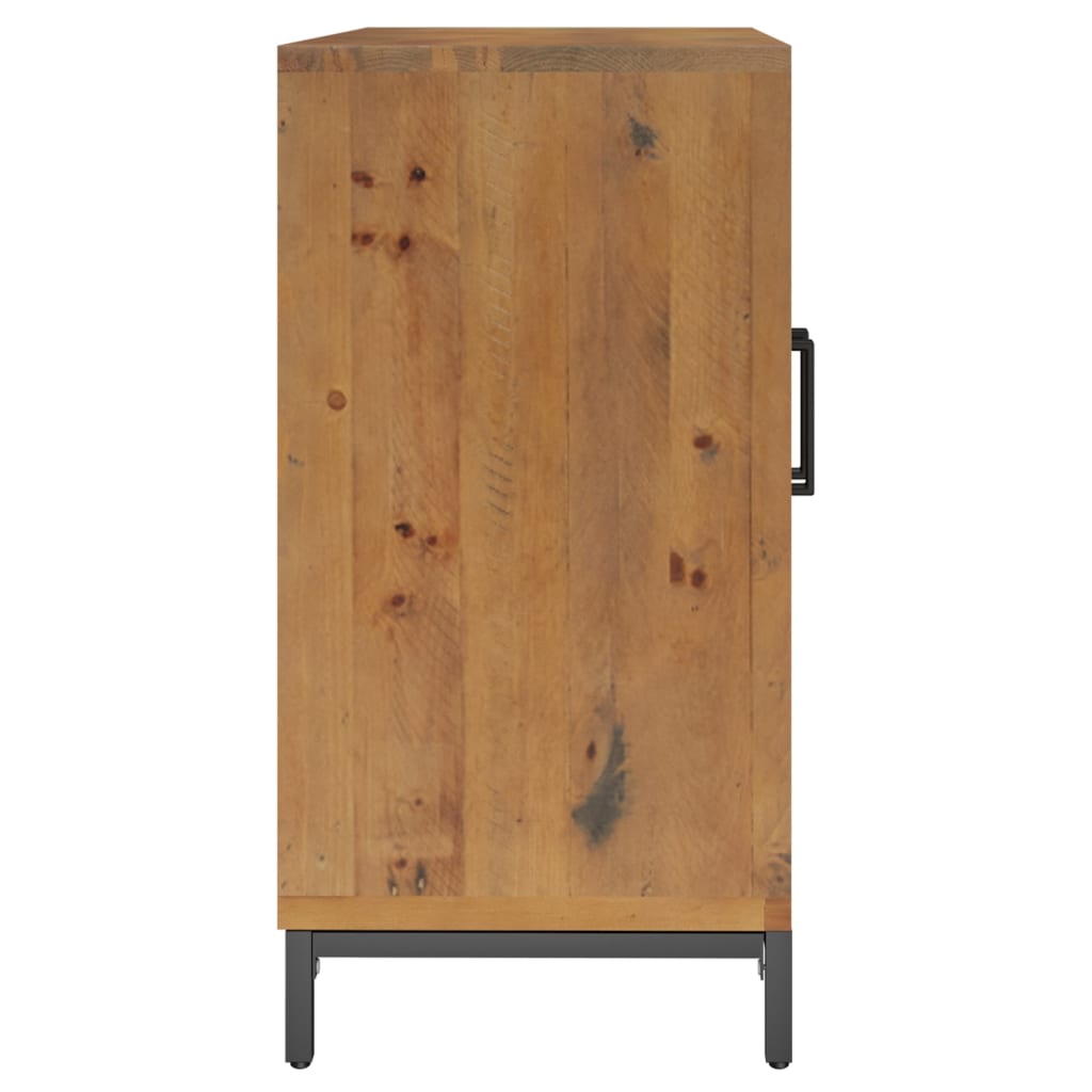 Komoda smeđa 75 x 35 x 70 cm od masivne borovine