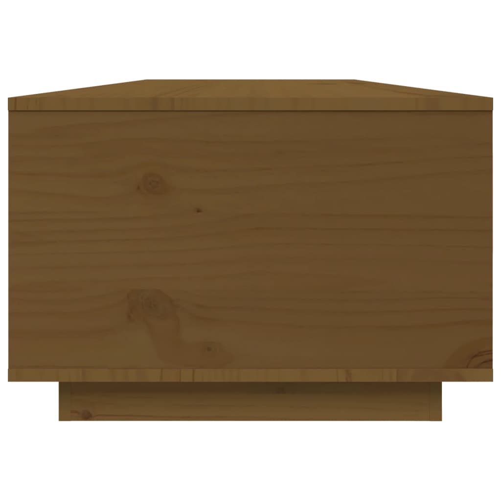 Stolić za kavu Smeđa boja meda 80x50x35,5cm od masivne borovine