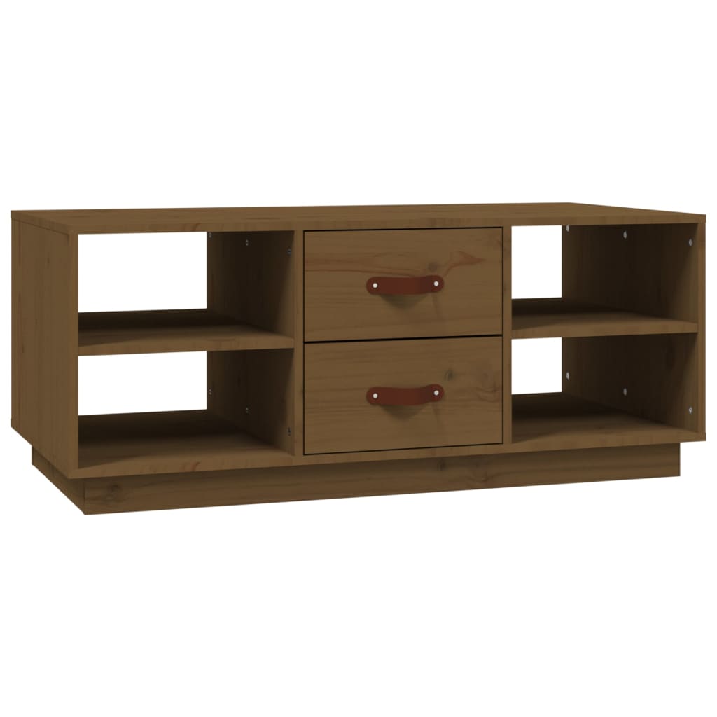 Stolić za kavu 100 x 50 x 41 cm od masivne borovine
