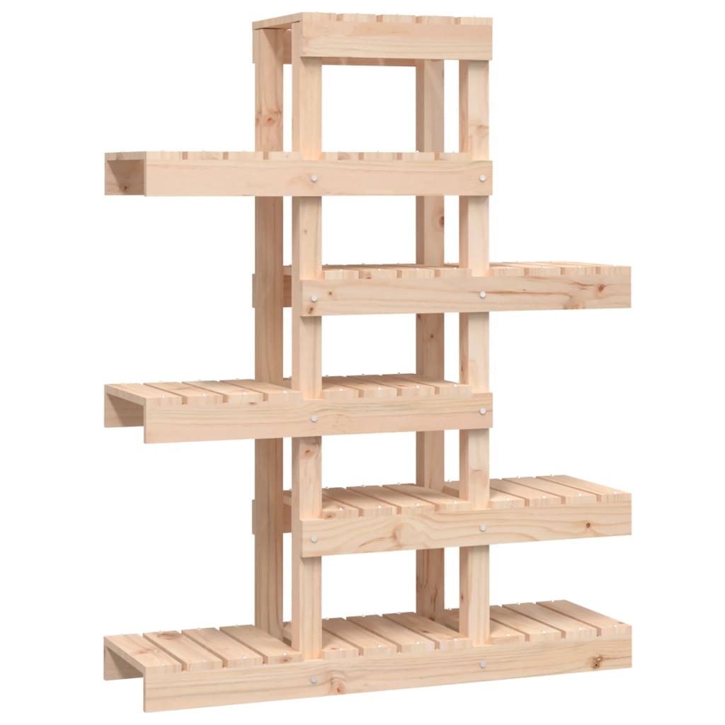 Stalak za biljke 85 x 25 x 109,5 cm od masivne borovine