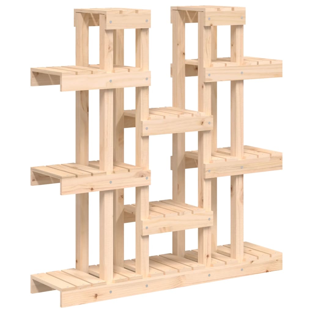 Stalak za biljke 104,5 x 25 x 109,5 cm od masivne borovine