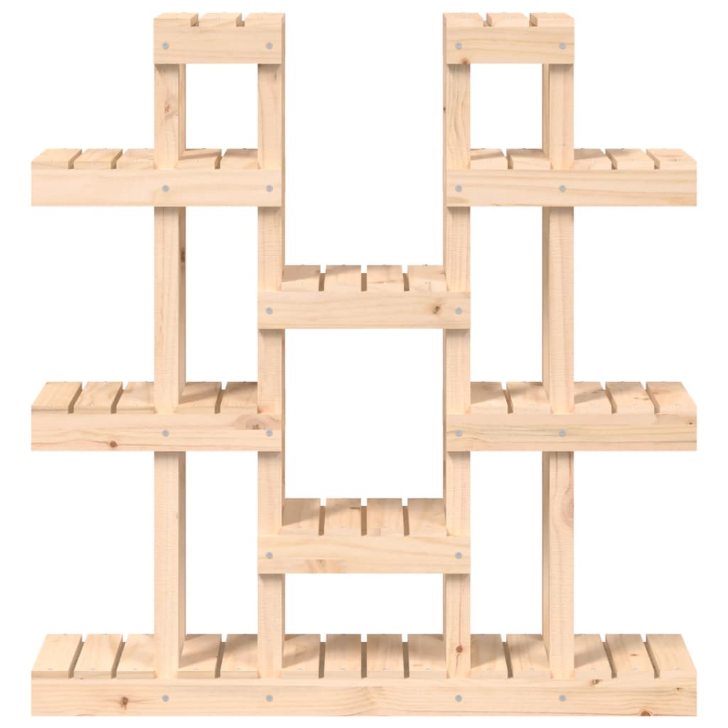 Stalak za biljke 104,5 x 25 x 109,5 cm od masivne borovine